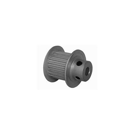 B&B Manufacturing 22MP037M6FA4, Timing Pulley, Aluminum, Clear Anodized,  22MP037M6FA4